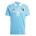 Camiseta Bélgica Timothy Castagne #21 Visitante Equipación Eurocopa 2024 manga corta